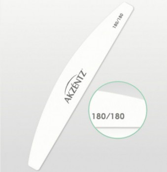 Пилка Akzentz бумеранг 180/180 - Beauty Business - Выбор профессионалов!