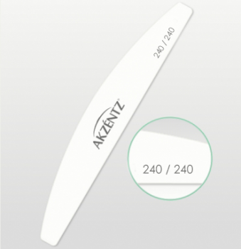 Пилка Akzentz бумеранг 240/240 - Beauty Business - Выбор профессионалов!